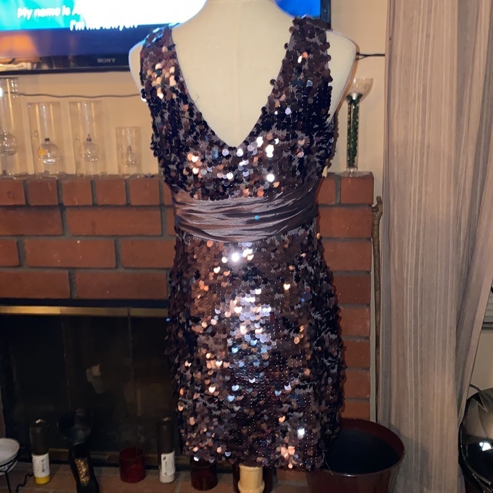 BX43 Forever 21 short sexi dress with sequins - Picture 4 of 7